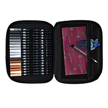 Tombow Dual Brush 54-pc Pen Set and Zipper Marker Case