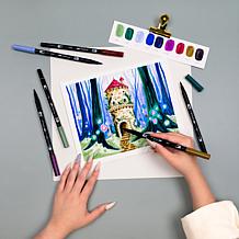 Tombow Dual Brush Pen Art Markers - Dragons 10-Pack