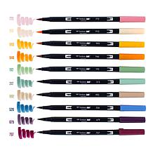 Tombow Dual Brush Pen Set 10-pack - Cottage