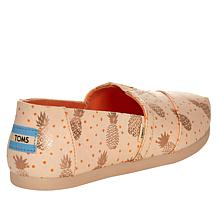TOMS Pineapple-Print Classic Alpargata