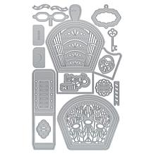 Tonic Studios Vanity Box & Memory Book Die Set-Special Times