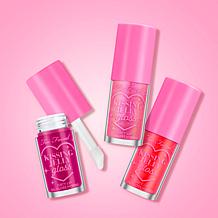 Too Faced 3-piece Kissing Jelly Lip Oil Gloss