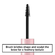 Too Faced Brow Wig Brush on Brow Gel