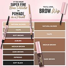 Too Faced Brow Wig Brush on Brow Gel