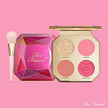 Too Faced Jewel Crush Blush and Highlighter Palette with Brush