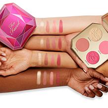Too Faced Jewel Crush Blush and Highlighter Palette with Brush