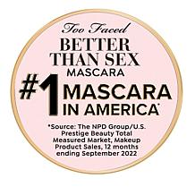 Too Faced Major Love Mini Palette & Better Than Sex Travel Mascara Set