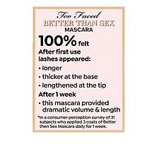 Too Faced Travel Size Better Than Sex Mascara Ornament