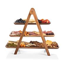 Toscana by Picnic Time Serving Ladder (Acacia Wood)