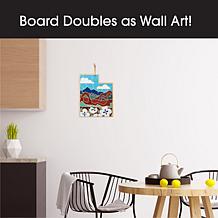 Totally Bamboo Summer Stokes State-Shaped Cutting Board