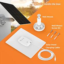 Toucan 2-pack 2K Wireless Cameras with 2 Solar Panels
