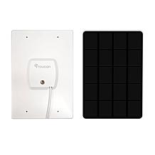 Toucan 2-pack 2K Wireless Cameras with 2 Solar Panels