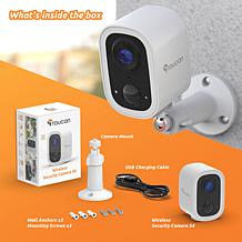 Toucan Wireless Doorbell with 2-Pack Outdoor S4 2K Cameras