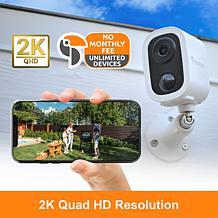 Toucan Wireless Doorbell with 2-Pack Outdoor S4 2K Cameras