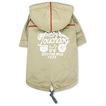 Touchdog Cloudburst Waterproof Reversible Dog Raincoat