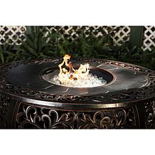Toulon Aluminum Oval  LPG Fire Pit