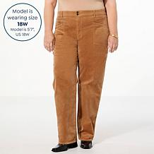 Tower Hill by Christie Brinkley Corduroy Cargo Pant