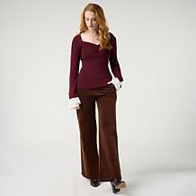 Tower Hill by Christie Brinkley Corduroy Sailor Pant