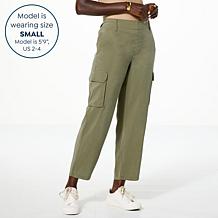 Tower Hill by Christie Brinkley Pull-On Utility Pant