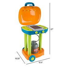 Toy Time BBQ Grill Kid's Play Kitchen Set