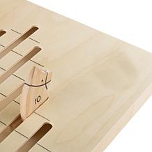 Toy Time Classic Wooden Tabletop Horse Race Game