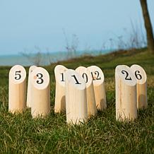 Toy Time Complete Wooden Throwing Game Set