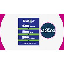 Tracfone 2pk Moto G Play 6.5" w/1500 Talk/Text/Data, 5K mAh Power Bank