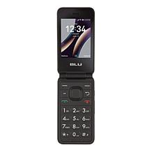 Tracfone BLU FLEX 4G Flip Phone w/Powerbank & 1,200 Min/Text/Data