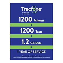 Tracfone BLU FLEX 4G Flip Phone w/Powerbank & 1,200 Min/Text/Data