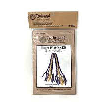 Traditional Craft Kits Finger Weaving Kit - Lightning Design