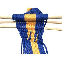 Traditional Craft Kits Finger Weaving Kit - Lightning Design