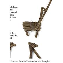 Traditional Craft Kits Prehistoric Split Twig Figurine Kit