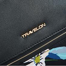 Travelon Anti-Theft Addison Bucket Bag/Midnight Floral