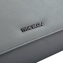 Travelon Anti-Theft Addison Convertible Belt Bag/Midnight Floral