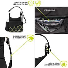 Travelon Classic Anti-Theft Messenger Bag