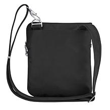Travelon Classic Anti-Theft Slim Double Zip Crossbody