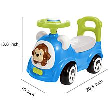 Trimate Push & Ride Racer Toddler Ride-On Car - Blue