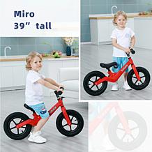Trimate Toddler Balance Bike, Red No Pedal Sport Bike
