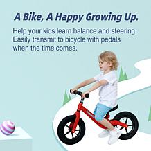 Trimate Toddler Balance Bike, Red No Pedal Sport Bike