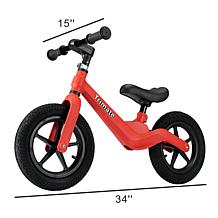 Trimate Toddler Balance Bike, Red No Pedal Sport Bike