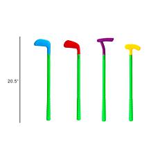 Trimate Toddler Golf Set with 2in1 Cornhole Board