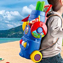 Trimate Toddler Golf Set with 2in1 Cornhole Board