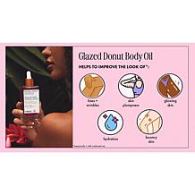 Truly Beauty Glazed Donut Body Oil & Cream Set with Bag