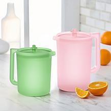 Tupperware® 6-Cup & 8-Cup Heritage Sheer Pitcher Set