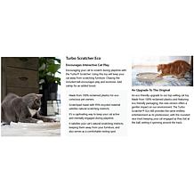 Turbo Eco Scratcher Cat Toy - Grey