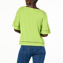 TWRHLL by Christie Brinkley Bell Sleeve T-Shirt