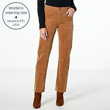 TWRHLL by Christie Brinkley Corduroy Cargo Pant