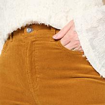 TWRHLL by Christie Brinkley Corduroy Pant