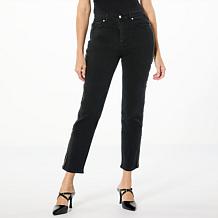 TWRHLL by Christie Brinkley Frayed Sideseam Jean