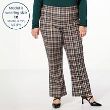 TWRHLL by Christie Brinkley Kick Flare Pull-On Crop Pant